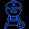 Outdoor kitchen icon