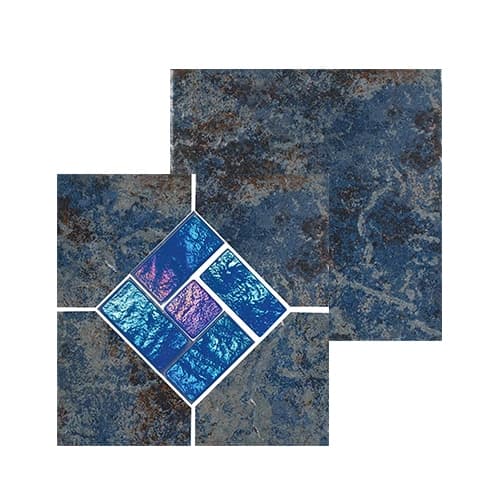 Aztec pool tile — aztec