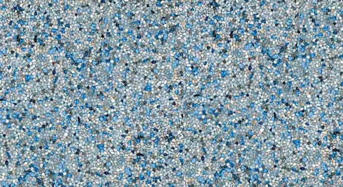 StoneScapes Touch of Glass: Aqua White finish
