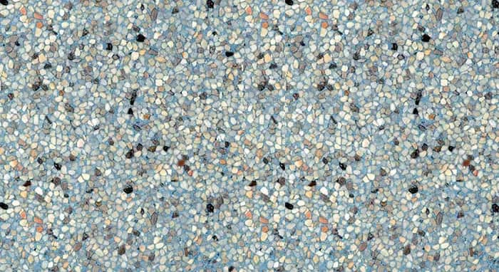 StoneScapes Regular Pebbles: Aqua White finish