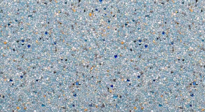 StoneScapes Puerto Rico Blend Large: Aqua White Large finish