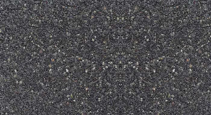 StoneScapes Mini Pebbles: Cameroon Mini pool finish sample