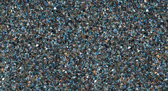 StoneScapes Mini Pebbles: Midnight Blue Mini pool finish sample