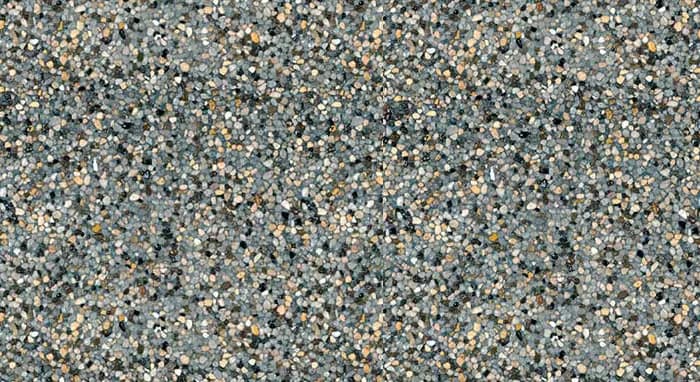 StoneScapes Mini Pebbles: Tahoe Blue Mini pool finish sample