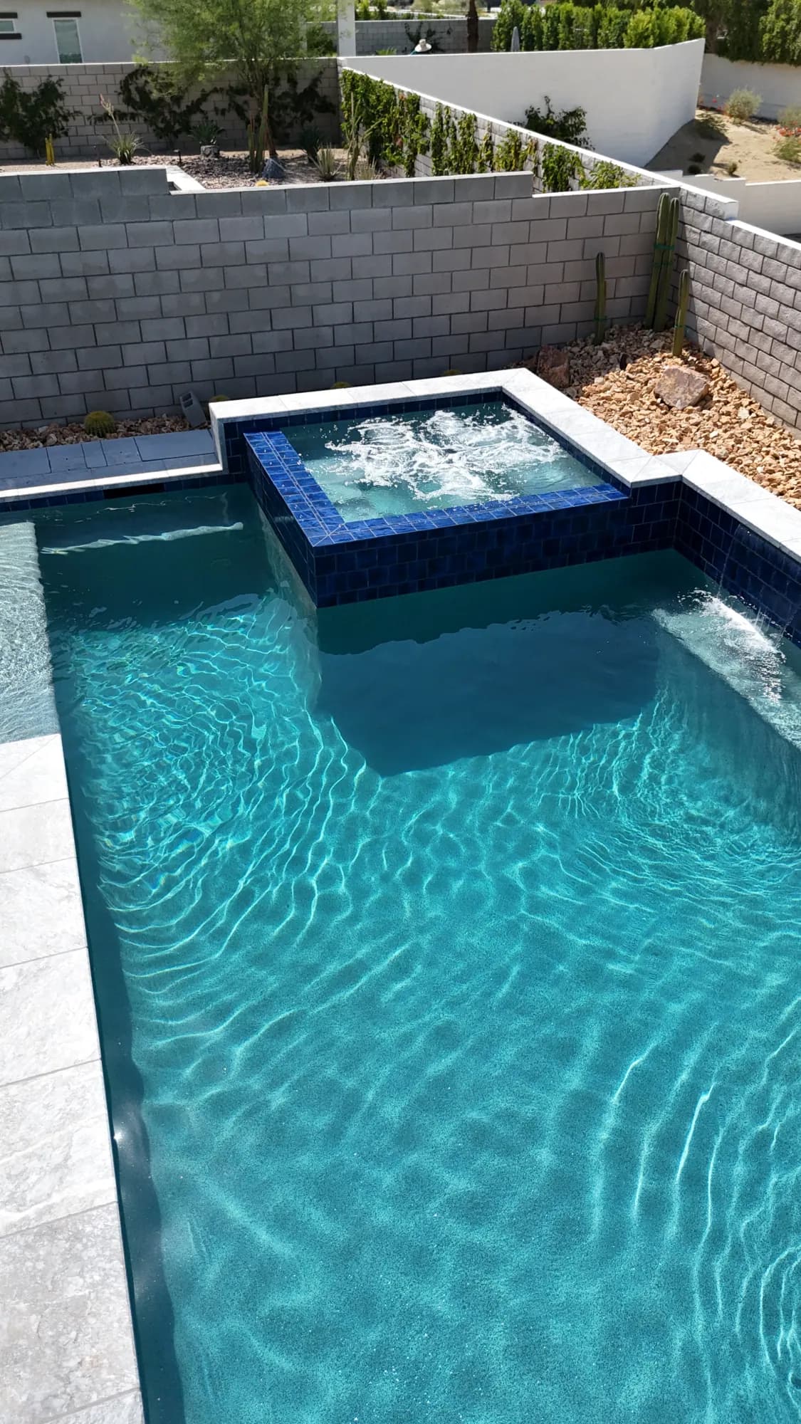 Custom pool construction by JB Pools serving Indio, California
